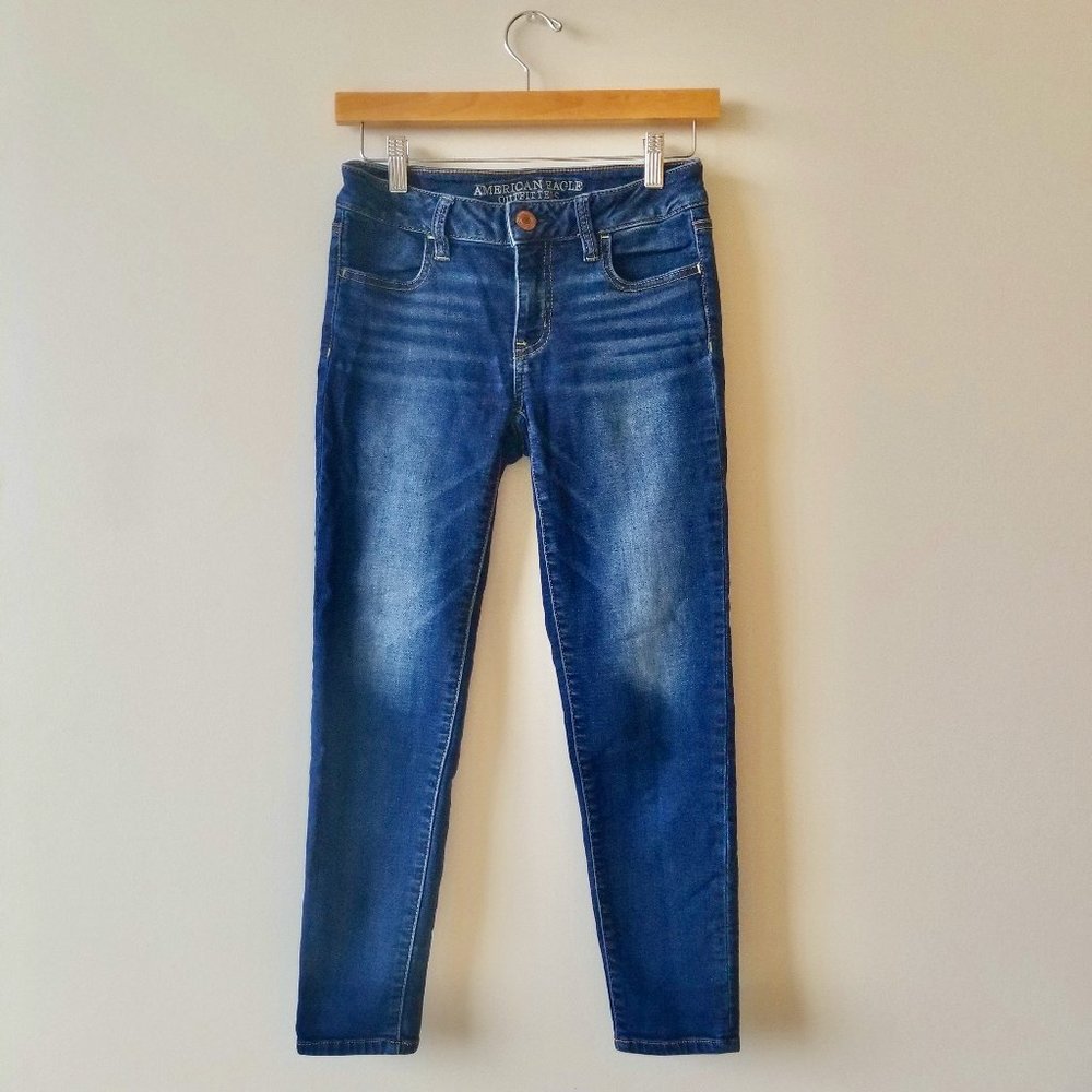 American Eagle Super Stretch Crop Jeggings Jeans